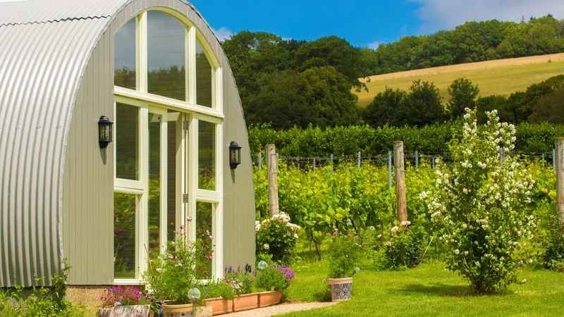Brabourne Vineyard vineyard, East Brabourne, Kent